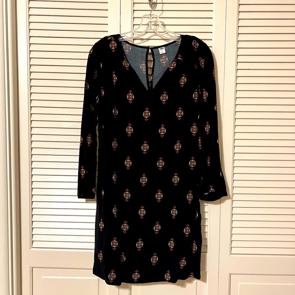 Old Navy Print Dress M